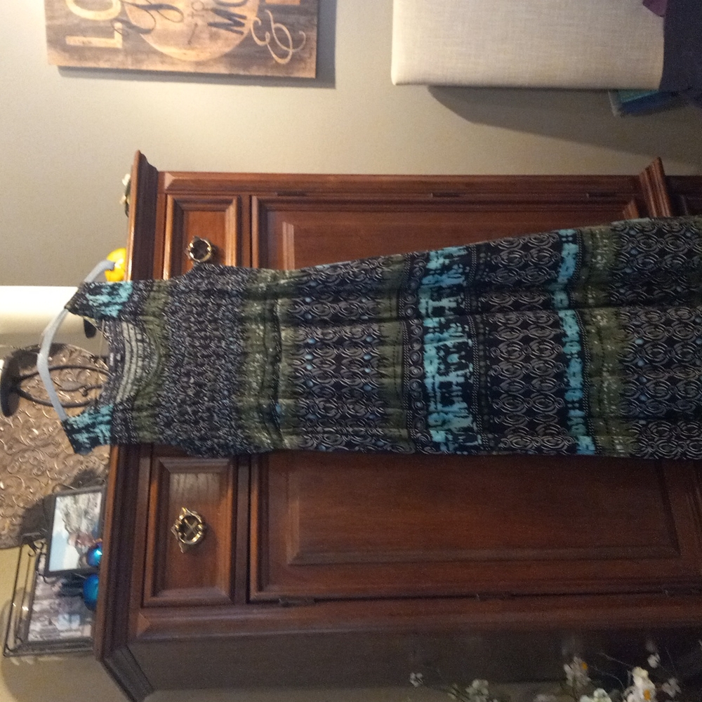 Causal floor length dress